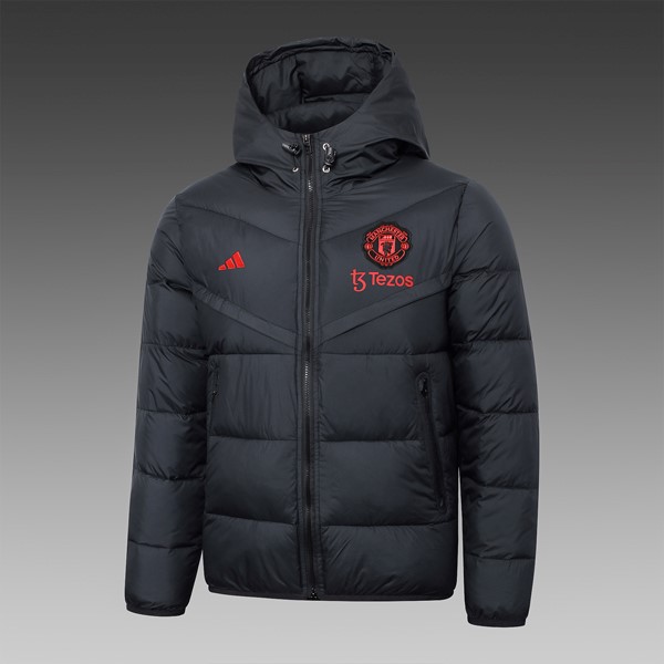 Daunenmantel Manchester United 2024-25 Schwarz